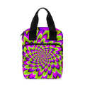 Green Expansion Moving Optical Illusion Bible Tote Bag