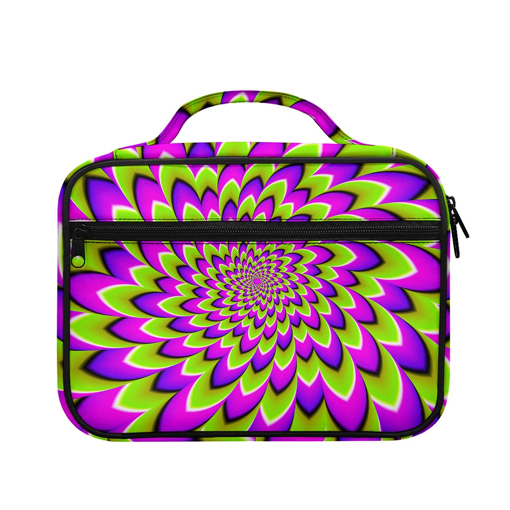 Green Expansion Moving Optical Illusion Briefcase Bible Bag