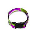 Green Expansion Moving Optical Illusion Dog Collar