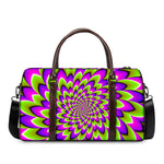 Green Expansion Moving Optical Illusion Duffle Bag