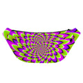 Green Expansion Moving Optical Illusion Fanny Pack