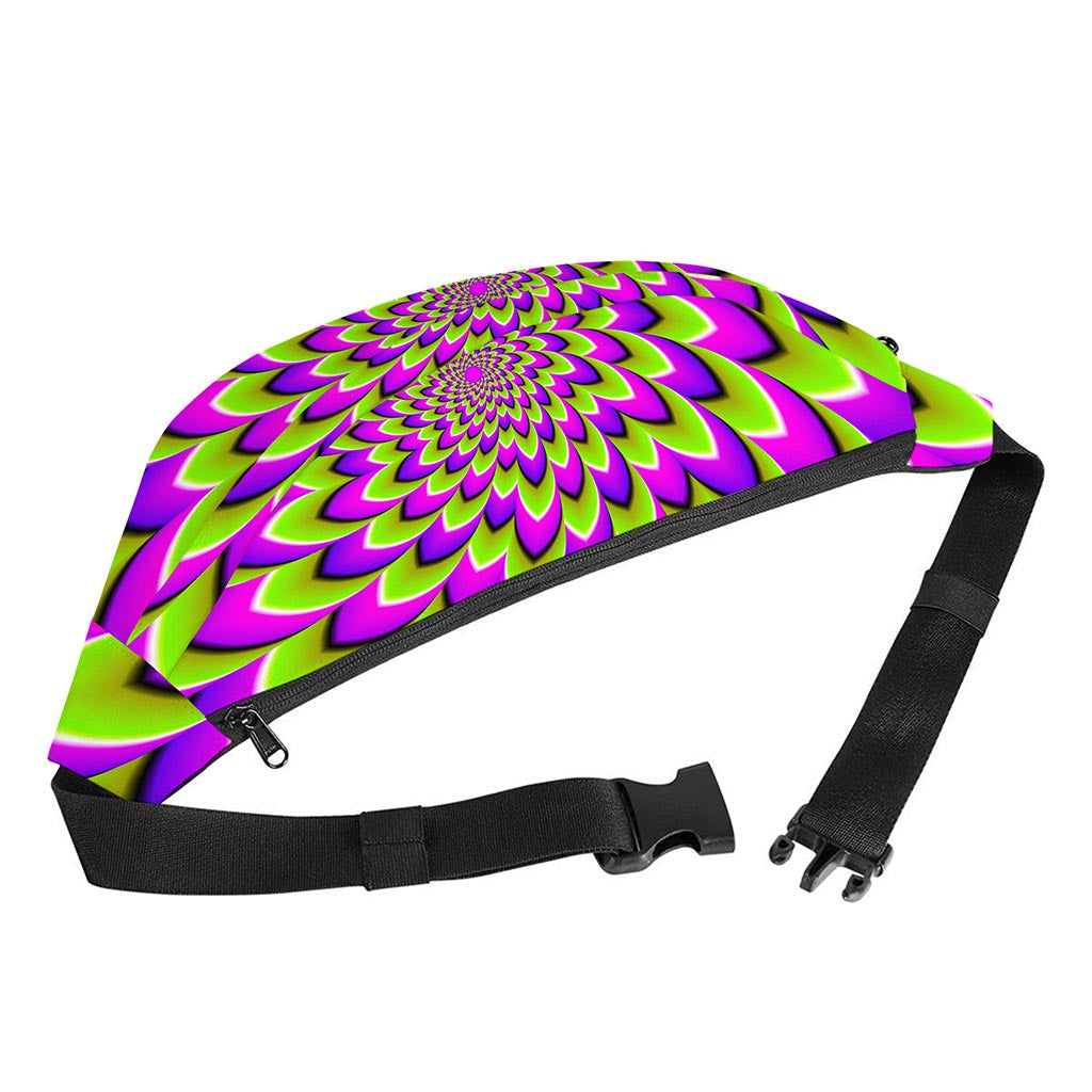 Green Expansion Moving Optical Illusion Fanny Pack