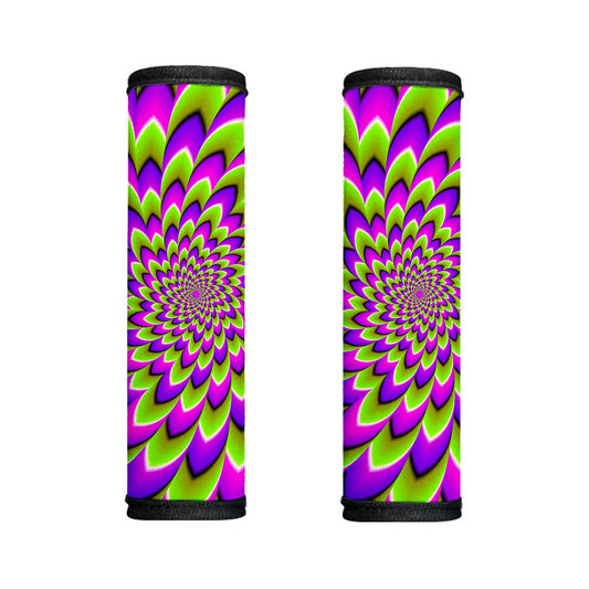 Green Expansion Moving Optical Illusion Handle Covers