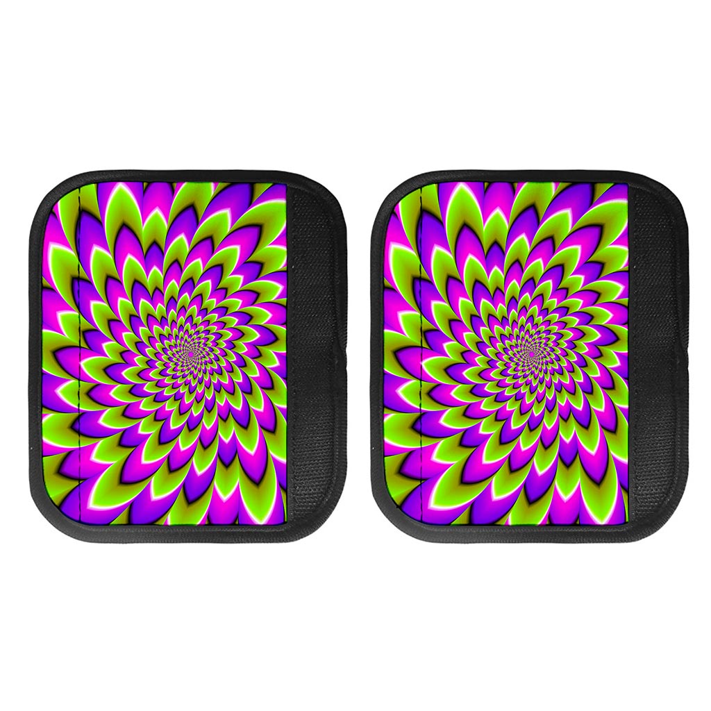Green Expansion Moving Optical Illusion Handle Covers