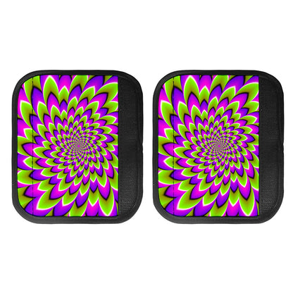 Green Expansion Moving Optical Illusion Handle Covers