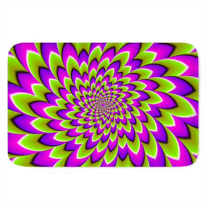 Green Expansion Moving Optical Illusion Indoor Door Mat