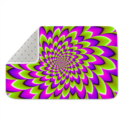 Green Expansion Moving Optical Illusion Indoor Door Mat