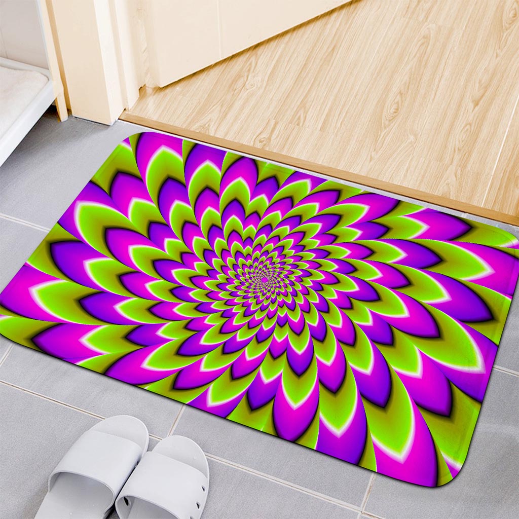 Green Expansion Moving Optical Illusion Indoor Door Mat
