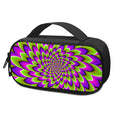 Green Expansion Moving Optical Illusion Portable Cooler Travel Case