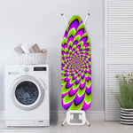 Green Expansion Moving Optical Illusion Ironing Board Cover