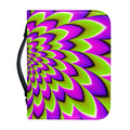 Green Expansion Moving Optical Illusion Leather Bible Cover