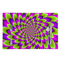 Green Expansion Moving Optical Illusion Placemat