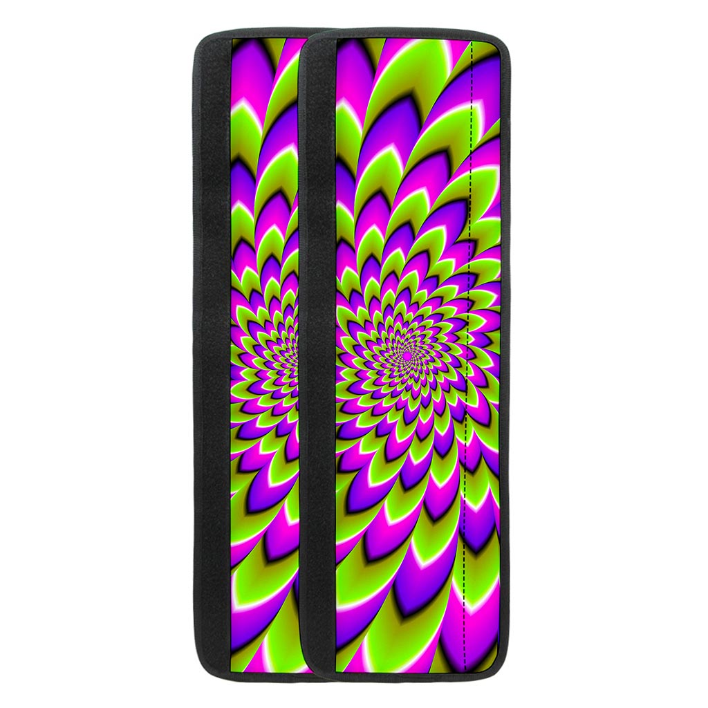 Green Expansion Moving Optical Illusion Refrigerator Handle Covers
