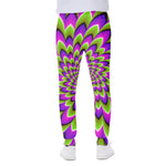 Green Expansion Moving Optical Illusion Scuba Joggers