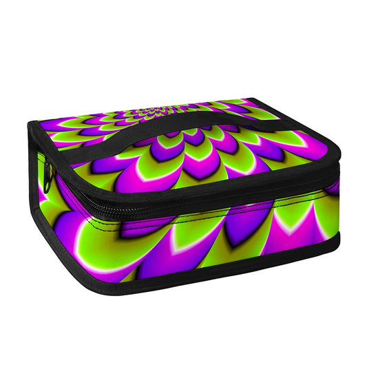 Green Expansion Moving Optical Illusion Small Lunch Bag
