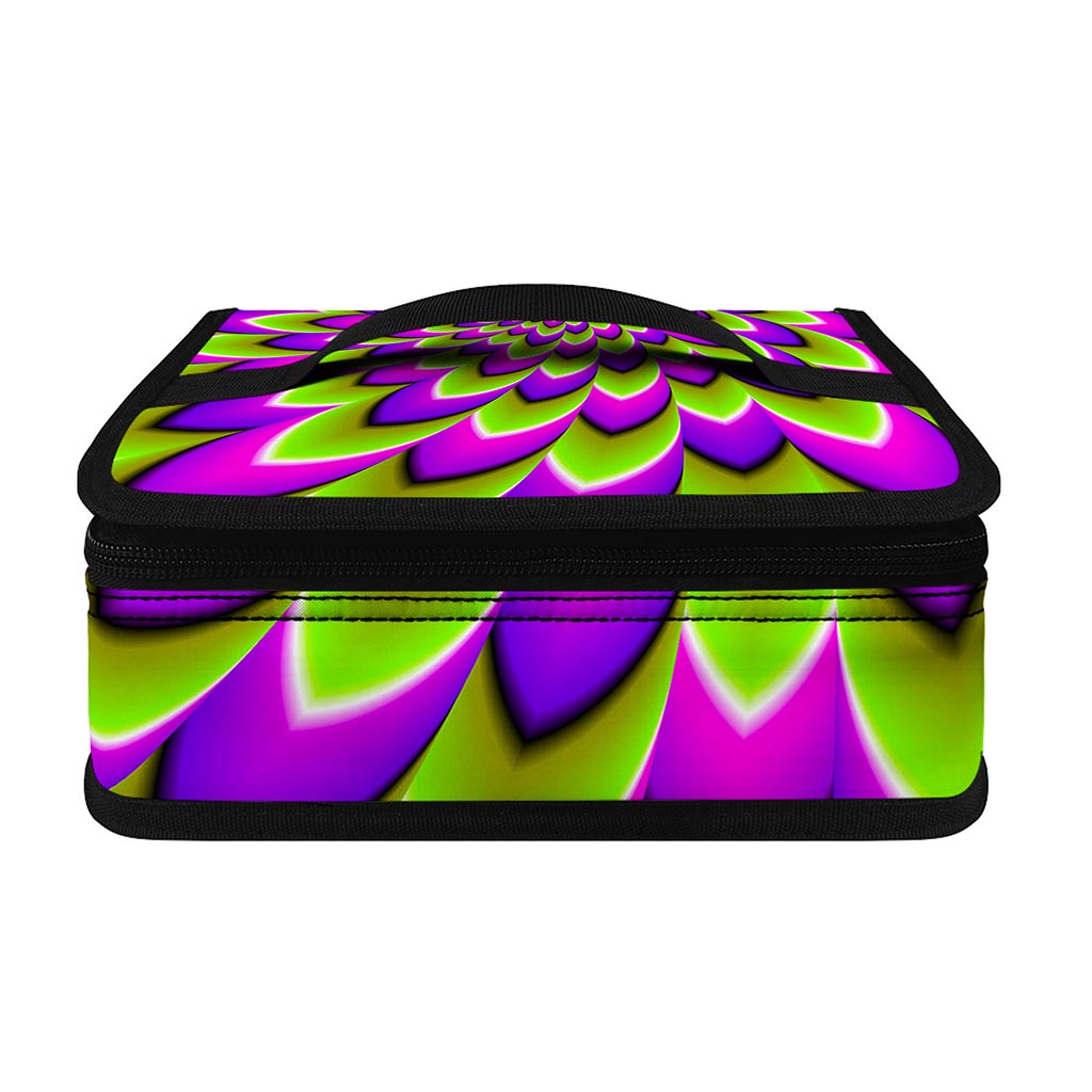 Green Expansion Moving Optical Illusion Small Lunch Bag