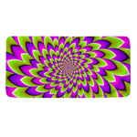 Green Expansion Moving Optical Illusion Towel