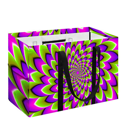 Green Expansion Moving Optical Illusion Utility Tote Bag