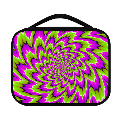 Green Explosion Moving Optical Illusion Classic Bible Case