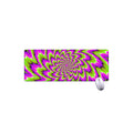 Green Explosion Moving Optical Illusion Extended Mouse Pad