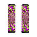 Green Explosion Moving Optical Illusion Handle Covers
