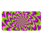 Green Explosion Moving Optical Illusion Towel