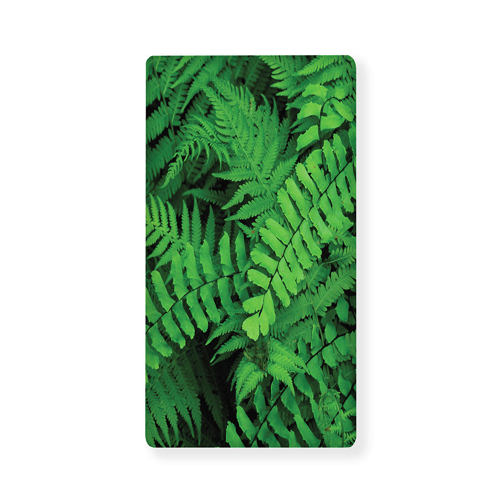 Green Fern Leaf Print Baby Crib Sheet
