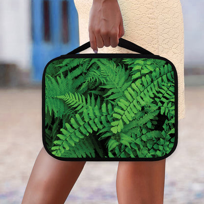 Green Fern Leaf Print Classic Bible Case