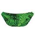 Green Fern Leaf Print Fanny Pack