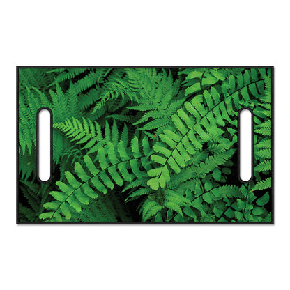 Green Fern Leaf Print Golf Cart Seat Cover