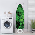 Green Fern Leaf Print Ironing Board Cover