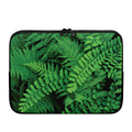 Green Fern Leaf Print Laptop Sleeve