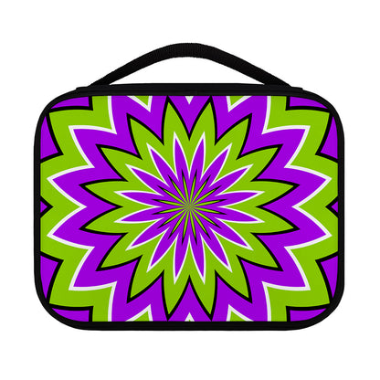 Green Flower Moving Optical Illusion Classic Bible Case