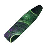 Green Fractal Print Ironing Board Cover