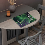 Green Fractal Print Placemat