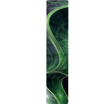 Green Fractal Print Table Runner