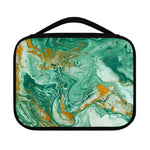 Green Gold Liquid Marble Print Classic Bible Case