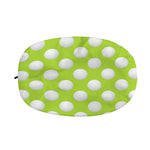 Green Golf Ball Pattern Print Car Side Mirror Covers