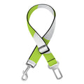 Green Golf Ball Pattern Print Dog Seat Belt