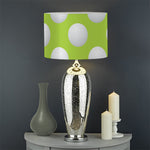 Green Golf Ball Pattern Print Drum Lamp Shade
