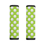 Green Golf Ball Pattern Print Handle Covers