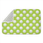 Green Golf Ball Pattern Print Indoor Door Mat