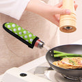 Green Golf Ball Pattern Print Skillet Handle Cover