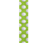 Green Golf Ball Pattern Print Table Runner