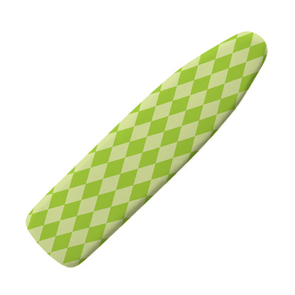 Green Harlequin Pattern Print Ironing Board Cover