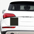 Green Heartbeat Pattern Print Car Sticker