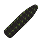 Green Heartbeat Pattern Print Ironing Board Cover