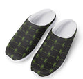 Green Heartbeat Pattern Print Mesh Casual Shoes