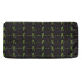 Green Heartbeat Pattern Print Towel