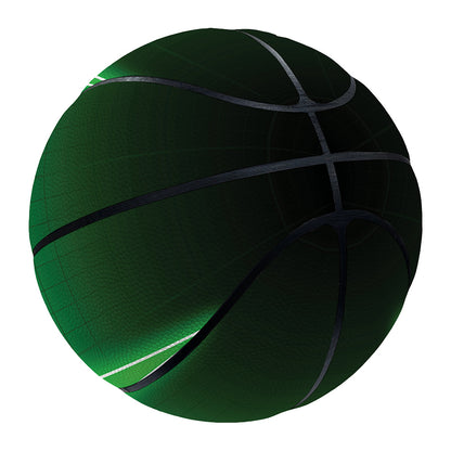 Green Heartbeat Print Basketball